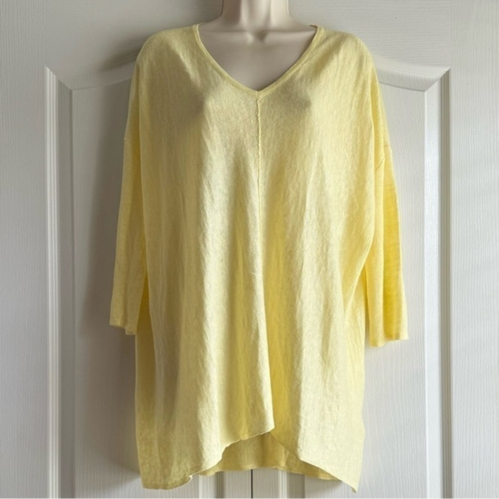 Pure Amici Linen Top - Picture 3 of 8